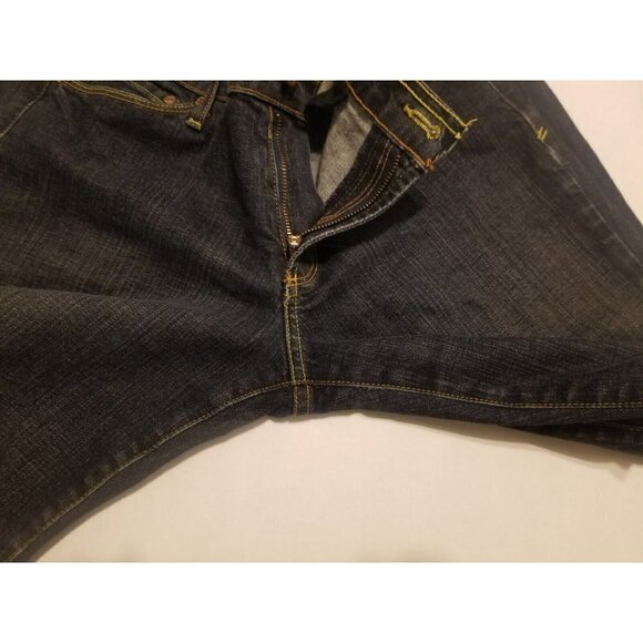 Plastic By Gly Jeans Junior Sz 13 Dark Wash - Picture 8 of 8
